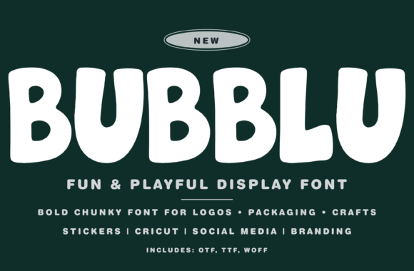 Bubblu: The Perfect Bubble Font for Creative Projects