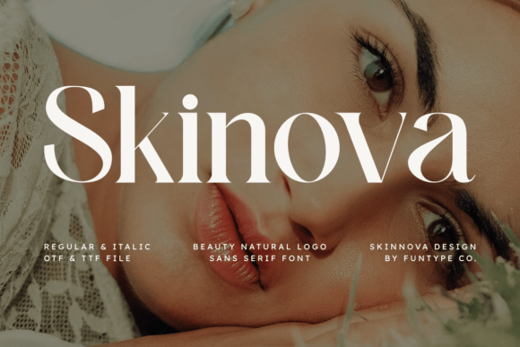 Discover the Elegance of Skinova: A Versatile Sans Serif for Modern Design