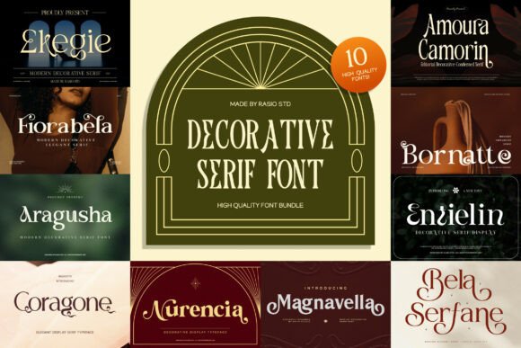 Exploring the World of Decorative Serif: A Typographic Journey