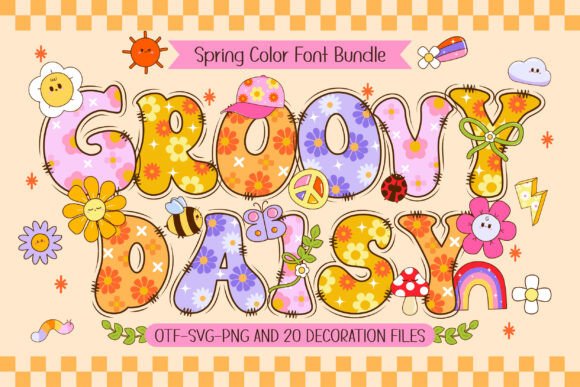 Groovy Daisy: A Spring Font That Blooms With Personality