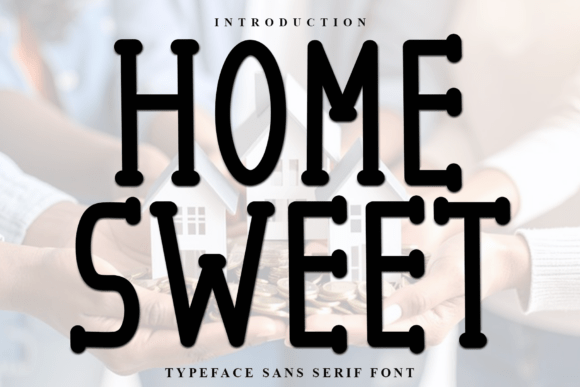 Home Sweet Home: The Festive and Whimsical Typeface for Holiday Magic