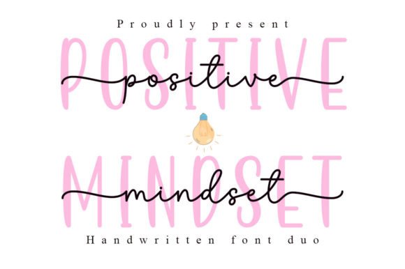 Infusing Joy into Your Creative Projects with Positive Mindset Fonts