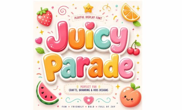 Juicy Parade Font