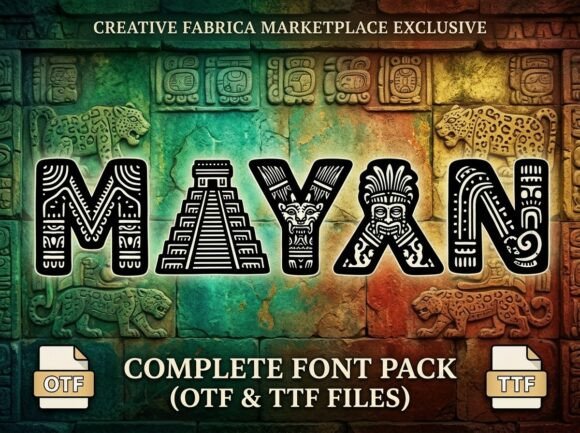 Mayan Font: When Every Capital Letter Becomes a Statement