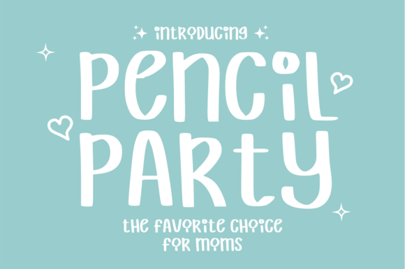 Pencil Party Font: A Warm Handwritten Choice for Creative Projects