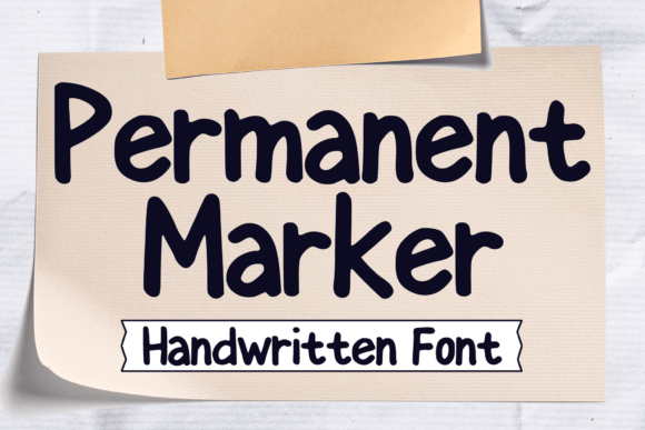 Permanent Marker Font