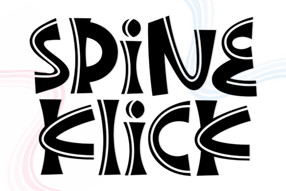 Spine Klick: A Timeless Handwritten Font for Creative Design