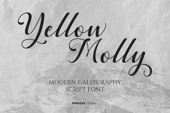 Yellow Molly: A Versatile Handwritten Font for Modern Design